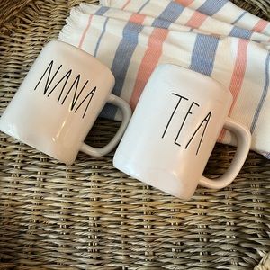 NANA & TEA Artisan collection Rae Dunn mugs